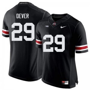 Men's Ohio State Buckeyes #29 Kevin Dever Black Nike NCAA College Football Jersey Top Quality ZCY4444IY